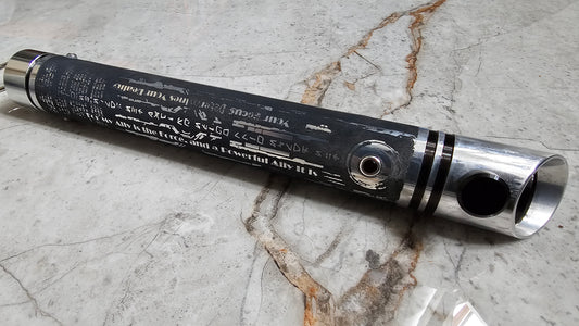 Custom Lightsaber Etching: Acid Etching vs. Laser Engraving for Unique Designs