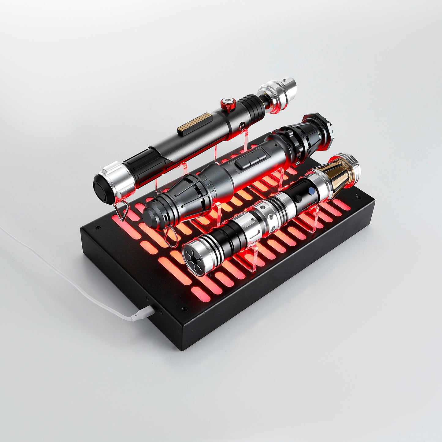 RGB Metal Display for 3 Lightsabers