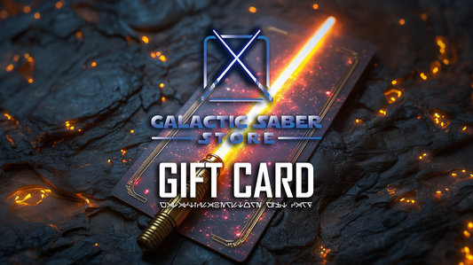 GalacticSaberStore Gift Card – The Ultimate Gift for Star Wars Fans